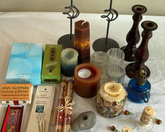Lot 42: Candle And Incense Lot