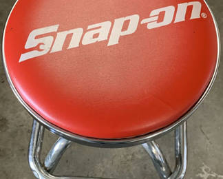 Lot 186: Garage Stool And Hand Truck