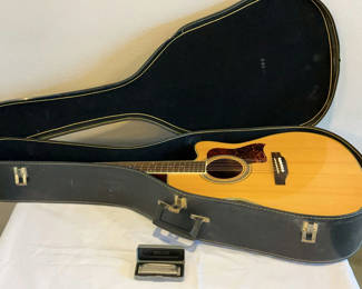 Lot 21: Guitar, Columbia Crest, Hohner Harmonica