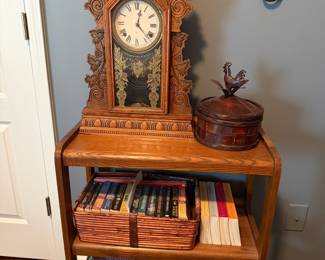Antique Mantel Clock - Shelf