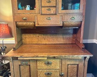 Antique Hoosier Cabinet