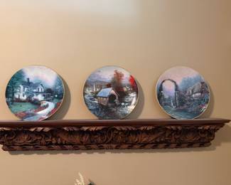 Hand Carved Wall Shelf