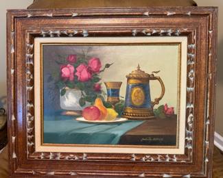 Mihaly Balogh - Floral and Fruit Painting