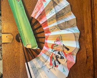 Japan Air Lines - Souvenir Fan