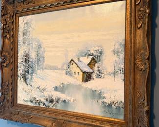 S. Wagner - Winter Scene Art