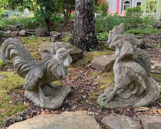 Stone Roosters