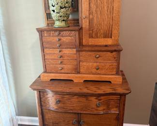 Antique Dental Cabinet
