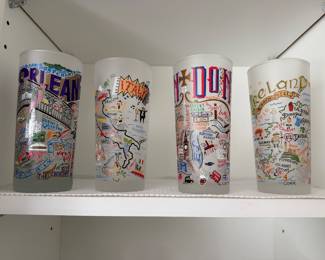 Catstudio Frosted Drinking Glasses