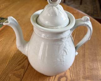 Stone China H. Burgess. Burslem Teapot