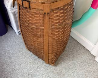 Vintage Adirondack Pack Basket