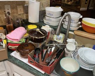 More bowls, oven mitts