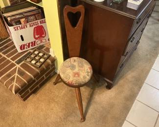 Antique stool
