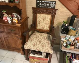 Antique side chair