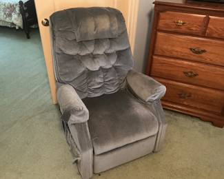 Recliner on second floor