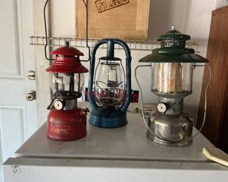 2- Vintage Coleman lanterns