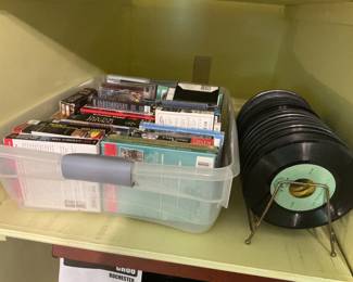 45’s and CD’s