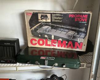 Coleman camp stove