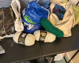 Boxes of yarn