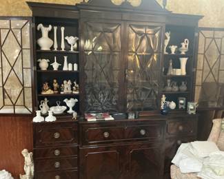 China cabinet full of treasures