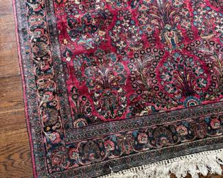 Hand-made hand-tied fring - 100 % wool