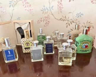 Men's cologne and aftershave