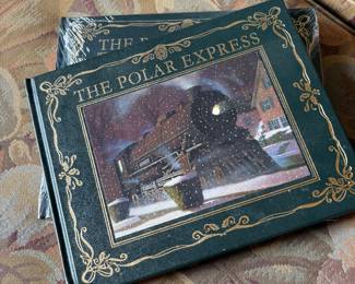 Signed copy of Polar Express with authentication papers