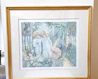 enchanted garden art irene borg