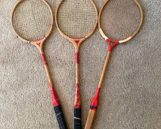 Vintage Badminton raquets