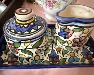 Vintage Sugar and Creamer Set