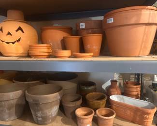Terra cotta pots