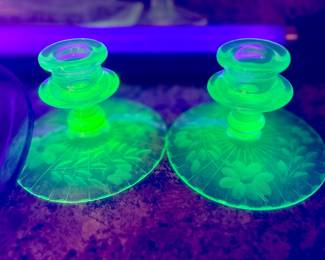 Uranium candle sticks