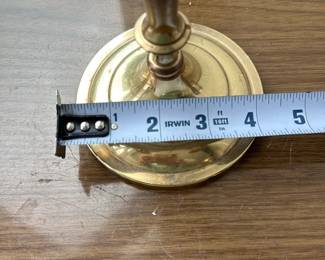 Baldwin Brass Five-Arm Candelabra