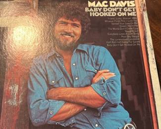 Mac Davis Baby Don't Get Hooked LP