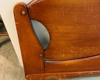 Cushman Wooden Twin Bed Frame