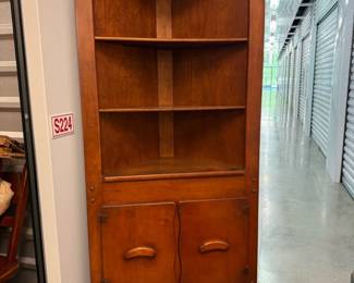 Cushman Corner Wood Cabinet