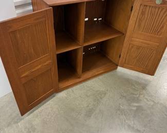 Antique Wooden Storage Cabinet