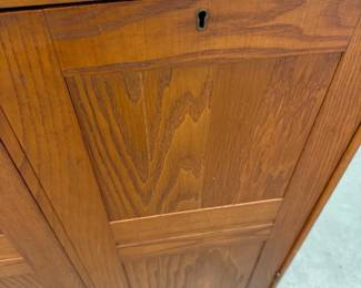 Antique Wooden Storage Cabinet