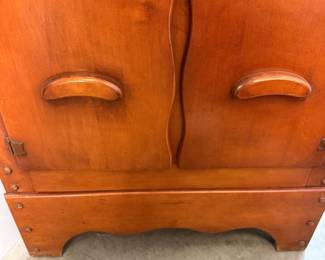 Cushman Corner Wood Cabinet
