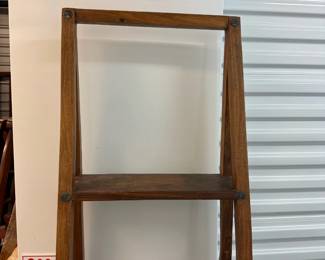 Wooden Ladder Shelf
