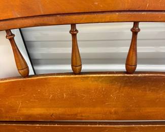 Cushman Wooden Twin Bed Frame