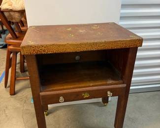 Small Rolling Side Table