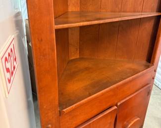 Cushman Corner Wood Cabinet