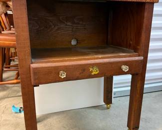 Small Rolling Side Table