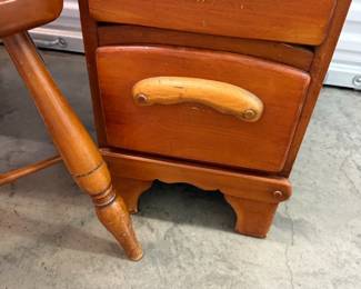 Cushman Wood Desk w/ Chair