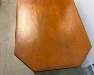 Octagon Mid-Century Side Table