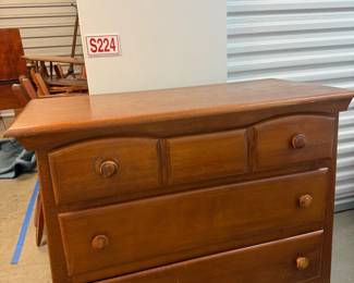 Cushman Wooden 3-Drawer Dresser