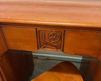Cushman Wood Desk w/ Chair