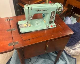 Brother Vintage Sewing Machine Mint