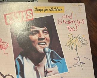 Elvis Sings for Children Vinyl LP