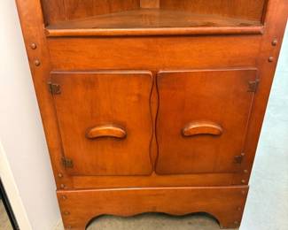 Cushman Corner Wood Cabinet
